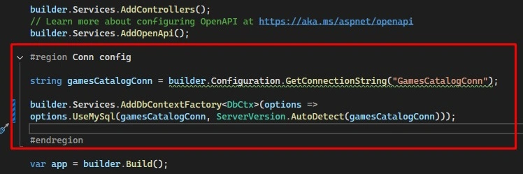 Connection string
