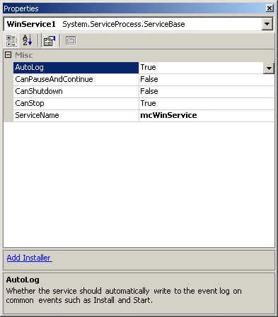Create Windows Services
