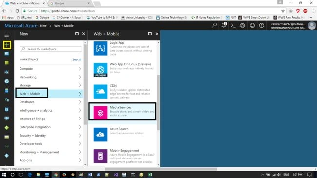 create AMS account