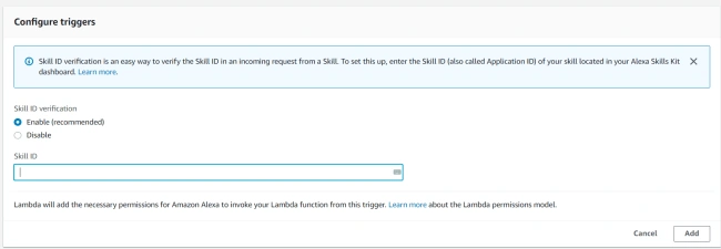 Creating An Alexa Skill