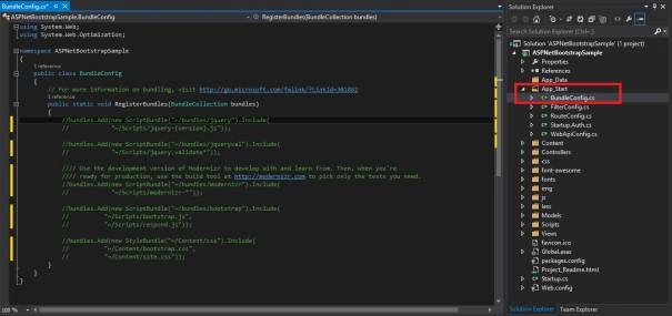 BundleConfig.cs file