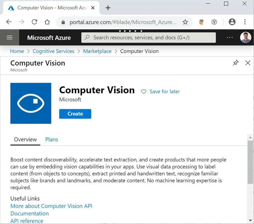 Computer vision