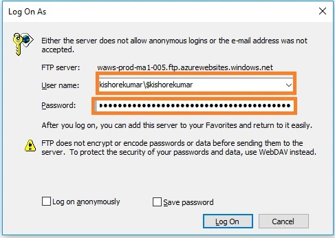 Azure webApps
