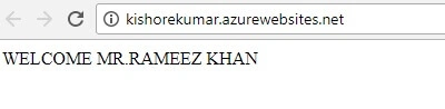 Azure webApps