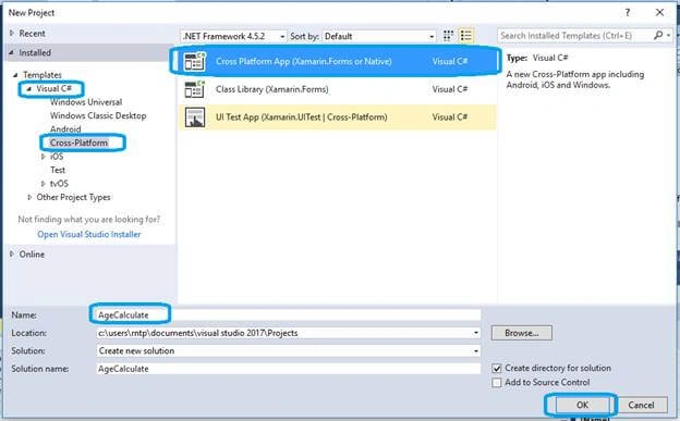 Visual studio 2017