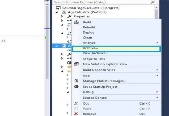 Visual studio 2017
