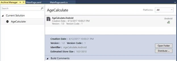 Visual studio 2017