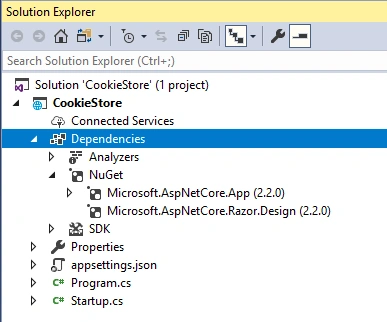 Creating ASP.NET Core 2.2 Application