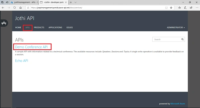 Creating Azure API Management Instance Service