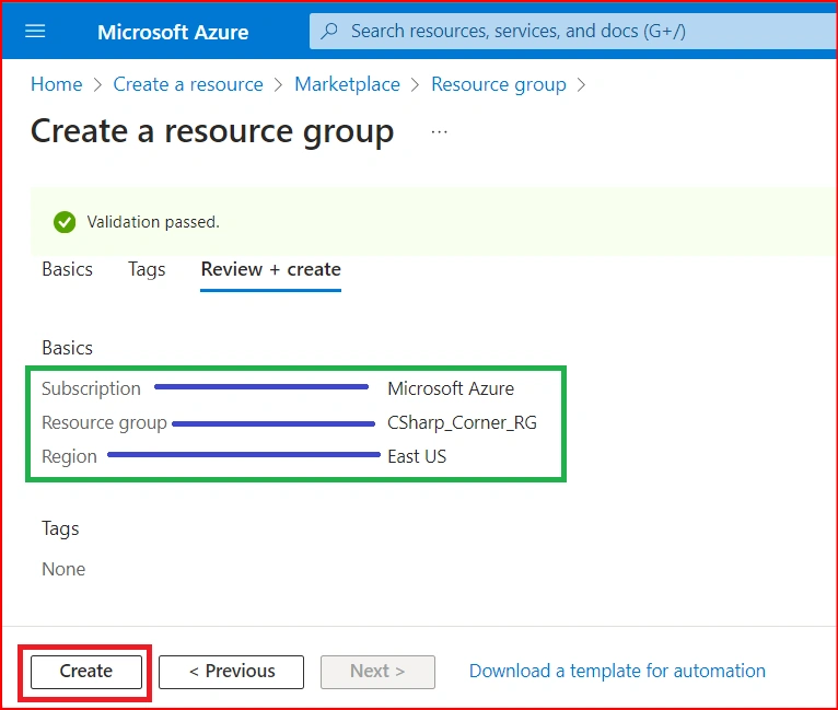 resources group