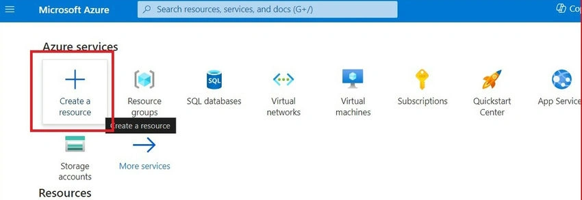 Create Resource