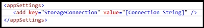 Creating Blob Storage Using Visual Studio