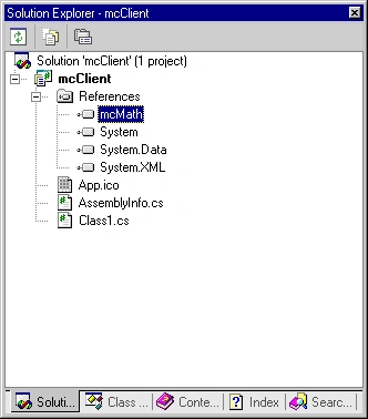 Solution Explorer