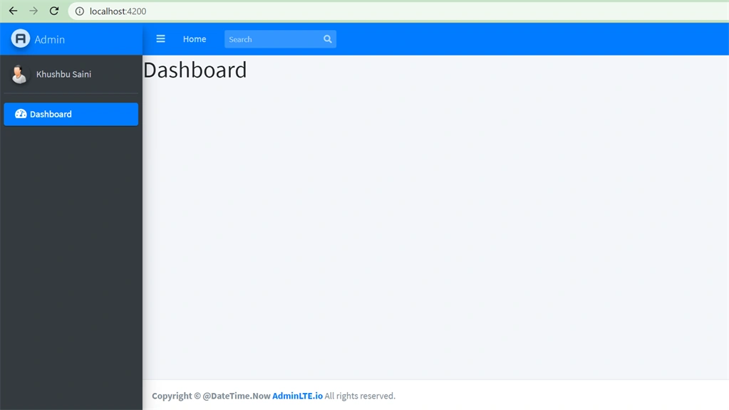 Creating Components And Applying Template In Angular .NET Core