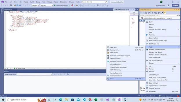 Creating custom attributes in .NET