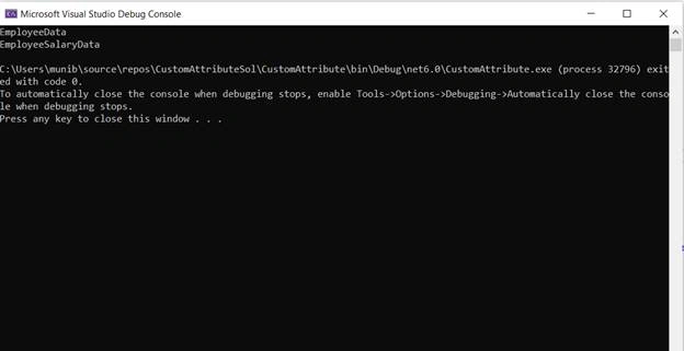 Creating custom attributes in .NET