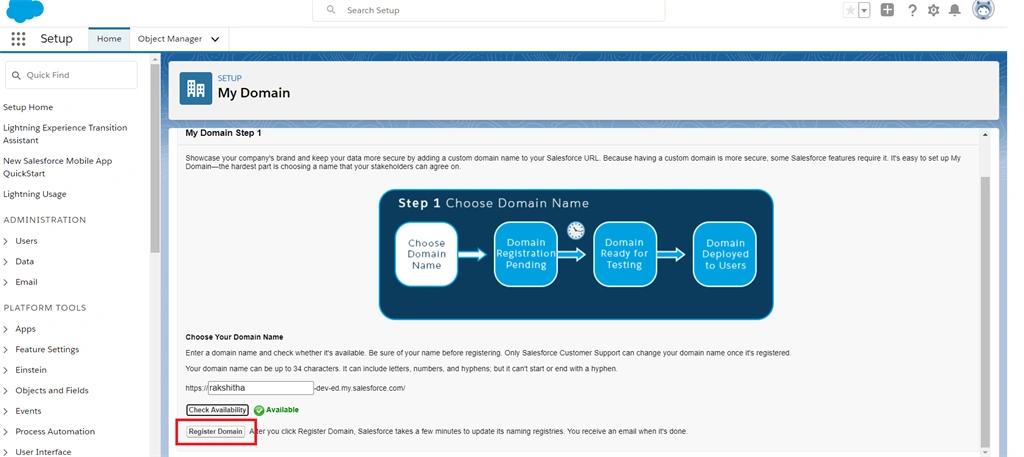 Setup Sub-Domain And Customize Our Login Page In Salesforce