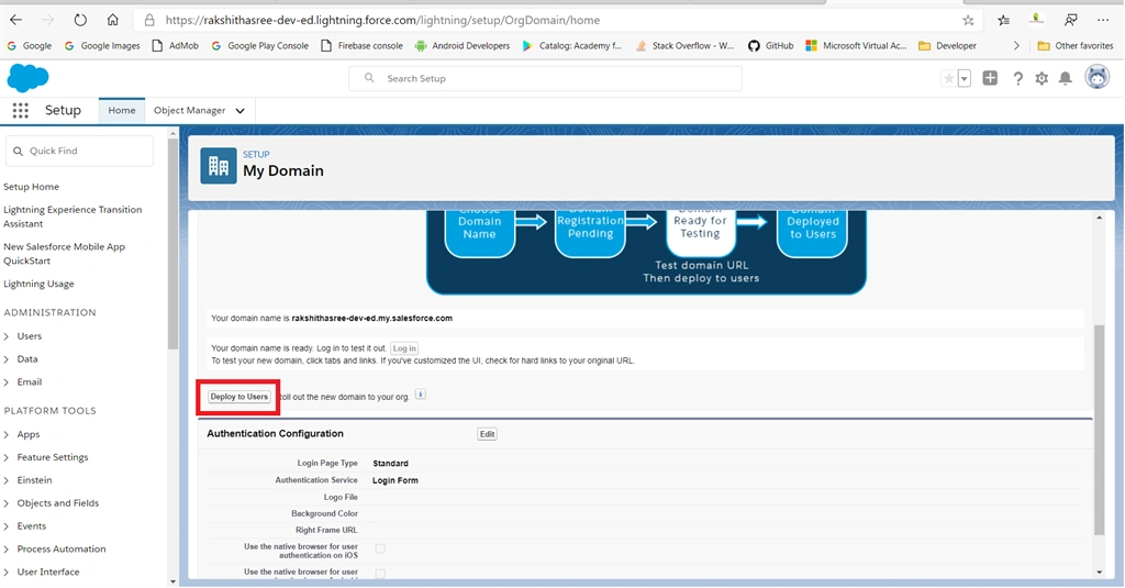 Setup Sub-Domain And Customize Our Login Page In Salesforce