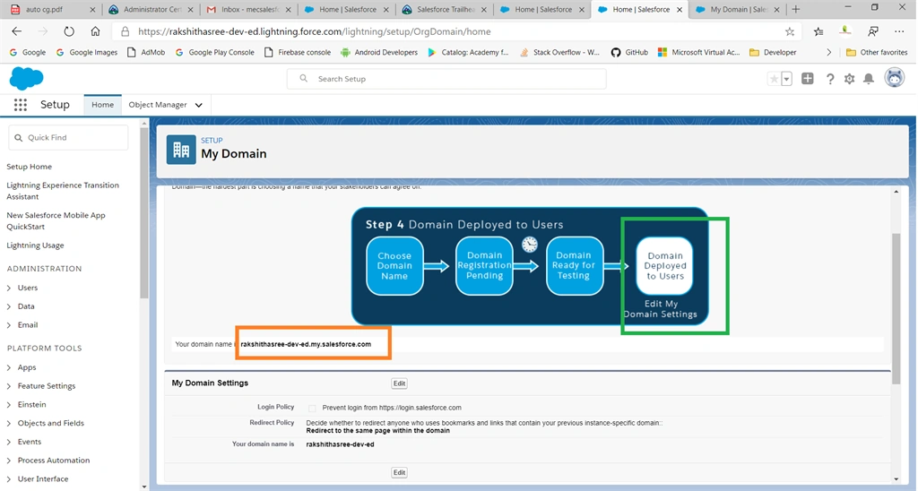 Setup Sub-Domain And Customize Our Login Page In Salesforce