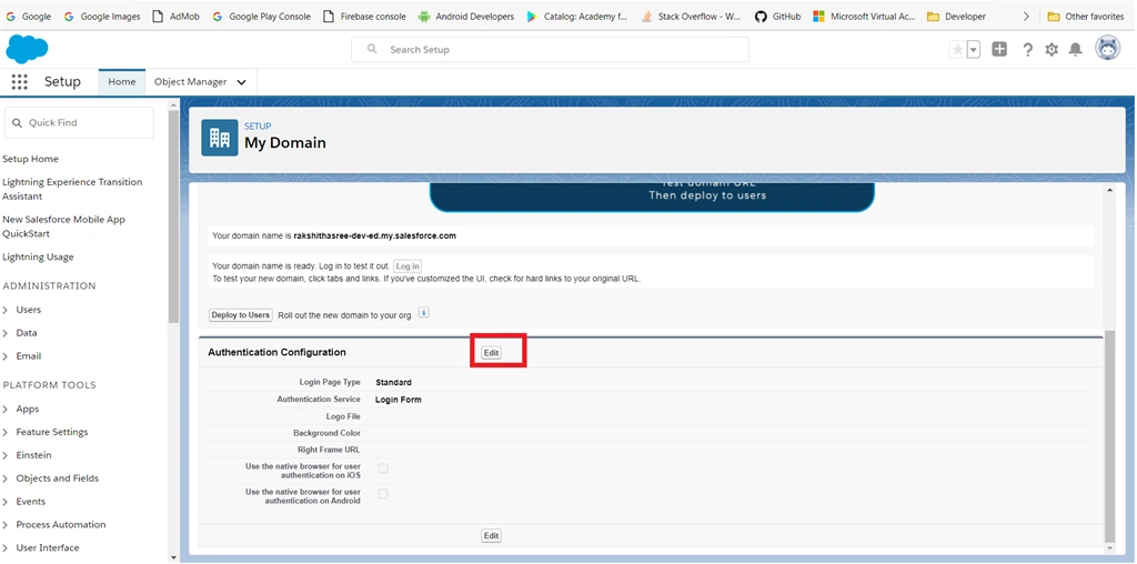 Setup Sub-Domain And Customize Our Login Page In Salesforce