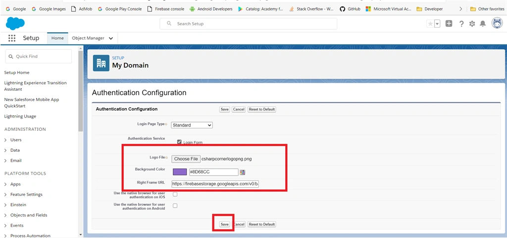 Setup Sub-Domain And Customize Our Login Page In Salesforce