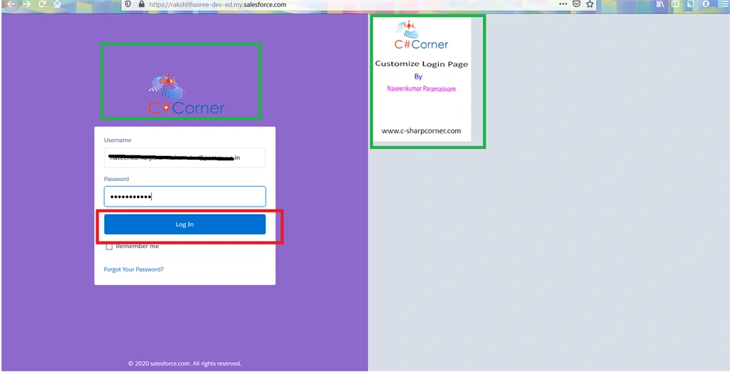 Setup Sub-Domain And Customize Our Login Page In Salesforce