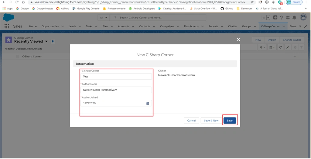 Creating Custom Filelds In Salesoforce ⚡Lightning Platform