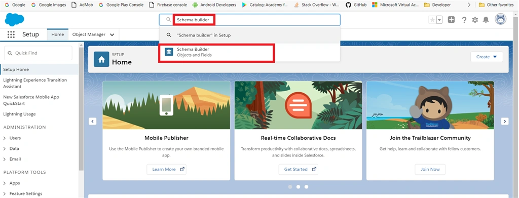 Creating Custom Objects And Custom Fields Using Schema Builder