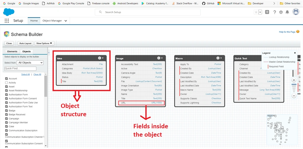 Creating Custom Objects And Custom Fields Using Schema Builder