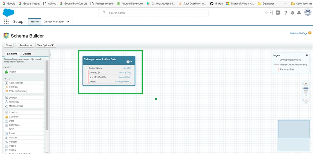Creating Custom Objects And Custom Fields Using Schema Builder