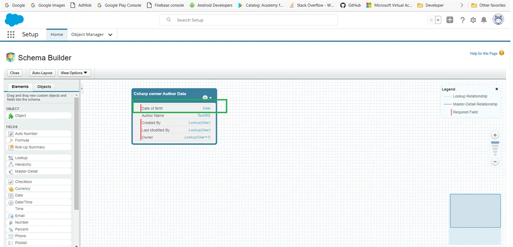 Creating Custom Objects And Custom Fields Using Schema Builder
