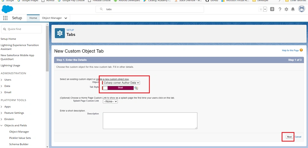 Creating Custom Objects And Custom Fields Using Schema Builder