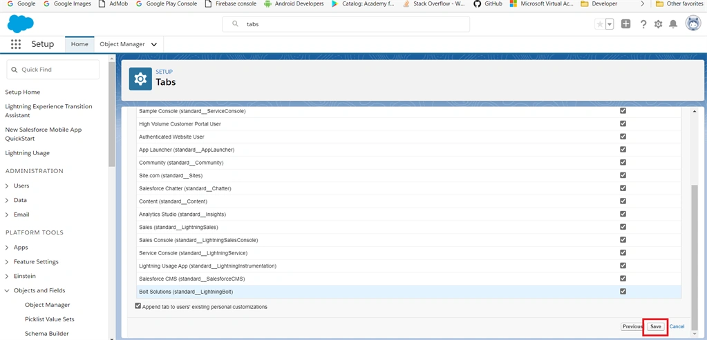 Creating Custom Objects And Custom Fields Using Schema Builder
