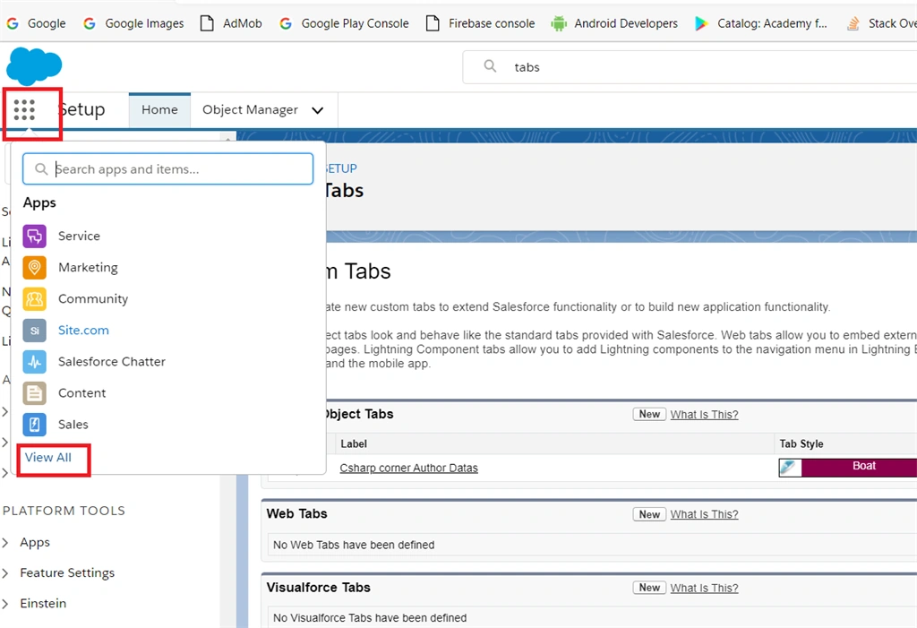 Creating Custom Objects And Custom Fields Using Schema Builder