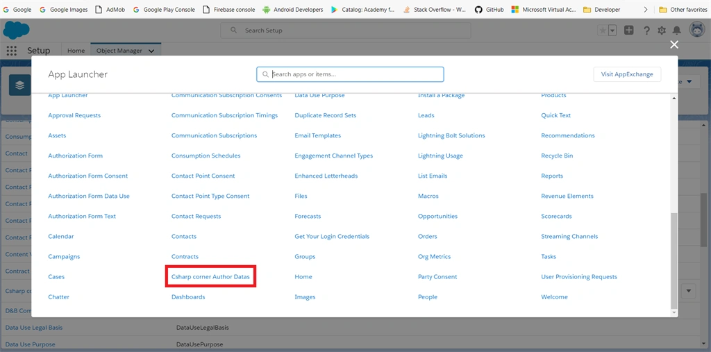 Creating Custom Objects And Custom Fields Using Schema Builder