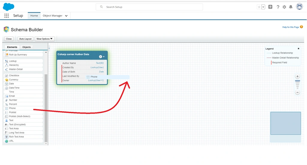 Creating Custom Objects And Custom Fields Using Schema Builder