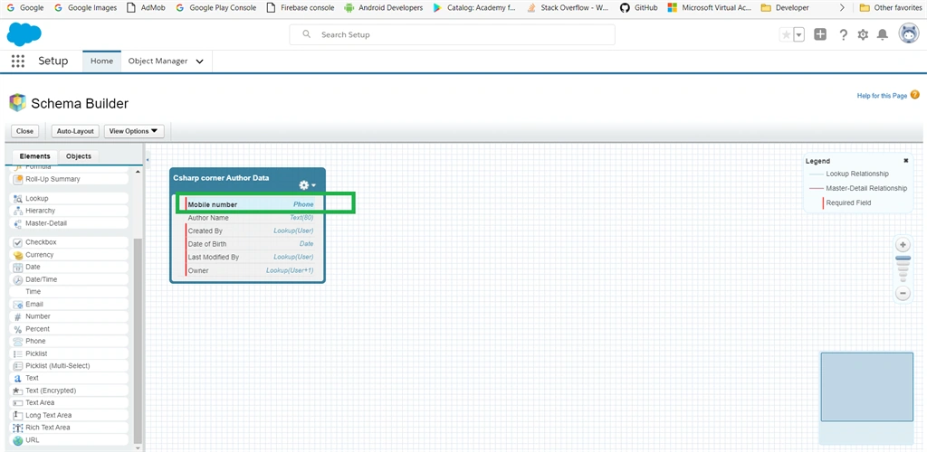 Creating Custom Objects And Custom Fields Using Schema Builder