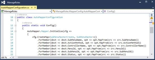 AutoMapperConfiguration Class