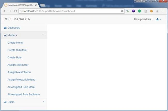 SuperAdmin Dashboard