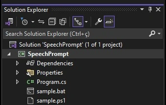 Solution Explorer