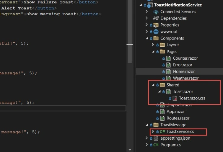 Folder structure
