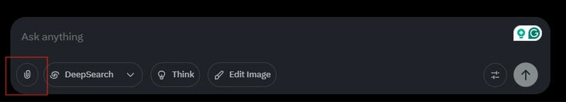 Upload the image