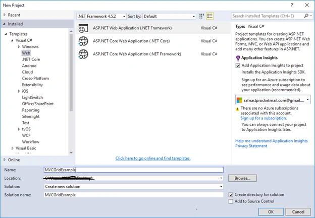 Creating Grid View In ASP.NET MVC With Search, Pagination And Export To Excel