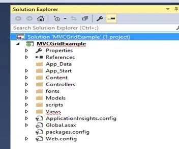 Creating Grid View In ASP.NET MVC With Search, Pagination And Export To Excel