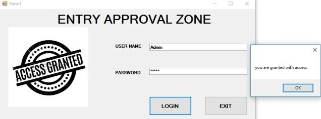 LOGIN button