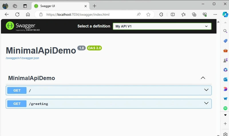 MinimalAPI Demo