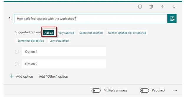 Creating MS Form With All Supported Data Types
