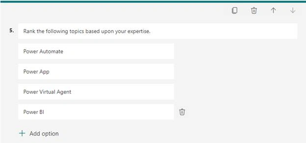 Creating MS Form With All Supported Data Types