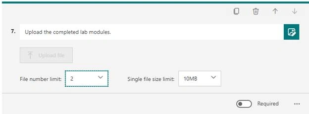 Creating MS Form With All Supported Data Types