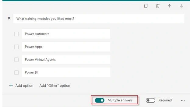 Creating MS Form With All Supported Data Types